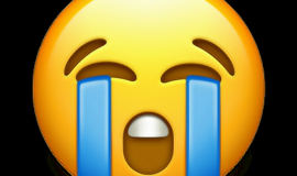 Imagem de Imagem de Emoji Chorando – Luto para Perfil