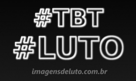 Imagem de Imagem de luto com a Hashtag TBT e Hashtag Luto – Fundo preto