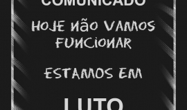 Imagem de Imagem Preta de Hoje não vamos funcionar – Estamos em Luto