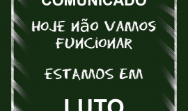 Imagem de Imagem Verde de Hoje não vamos funcionar – Estamos em Luto