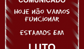 Imagem de Imagem Vermelha de Hoje não vamos funcionar – Estamos em Luto